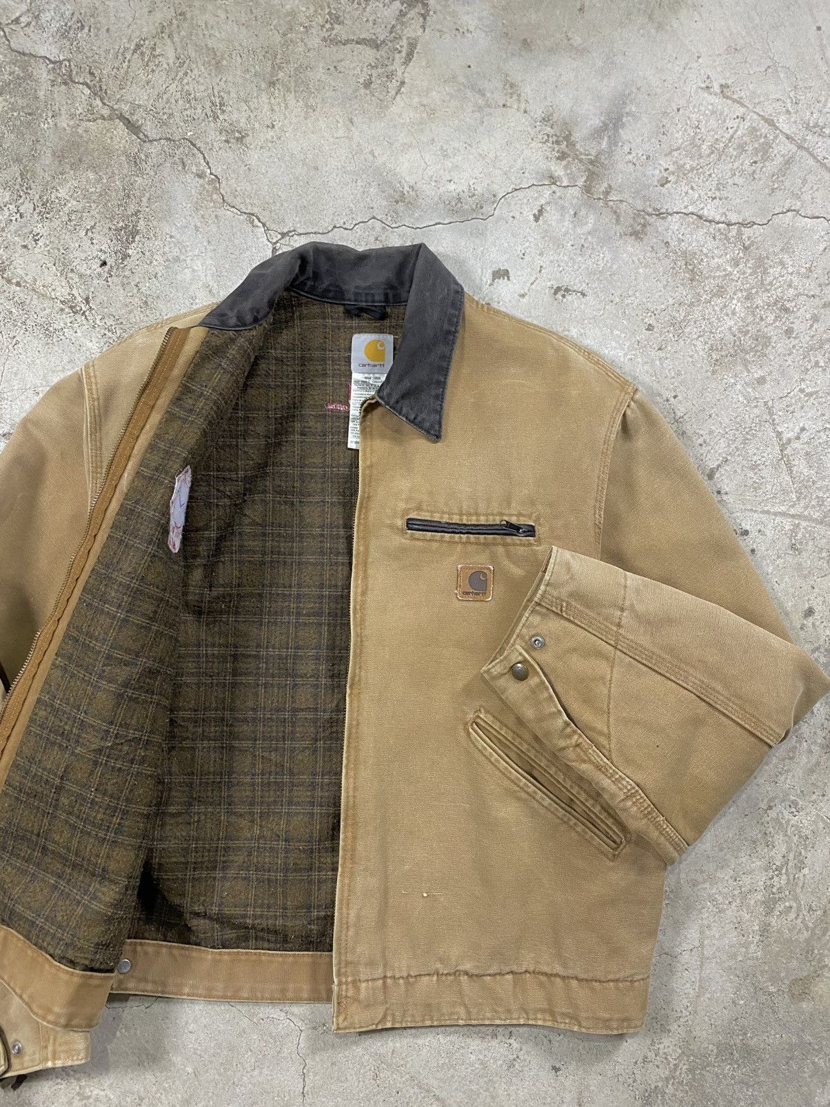 Carhartt SOLD OUT Vintage Carhartt Detroit Jacket J97 BRN Size US L / EU 52-54 / 3 - 5 Thumbnail