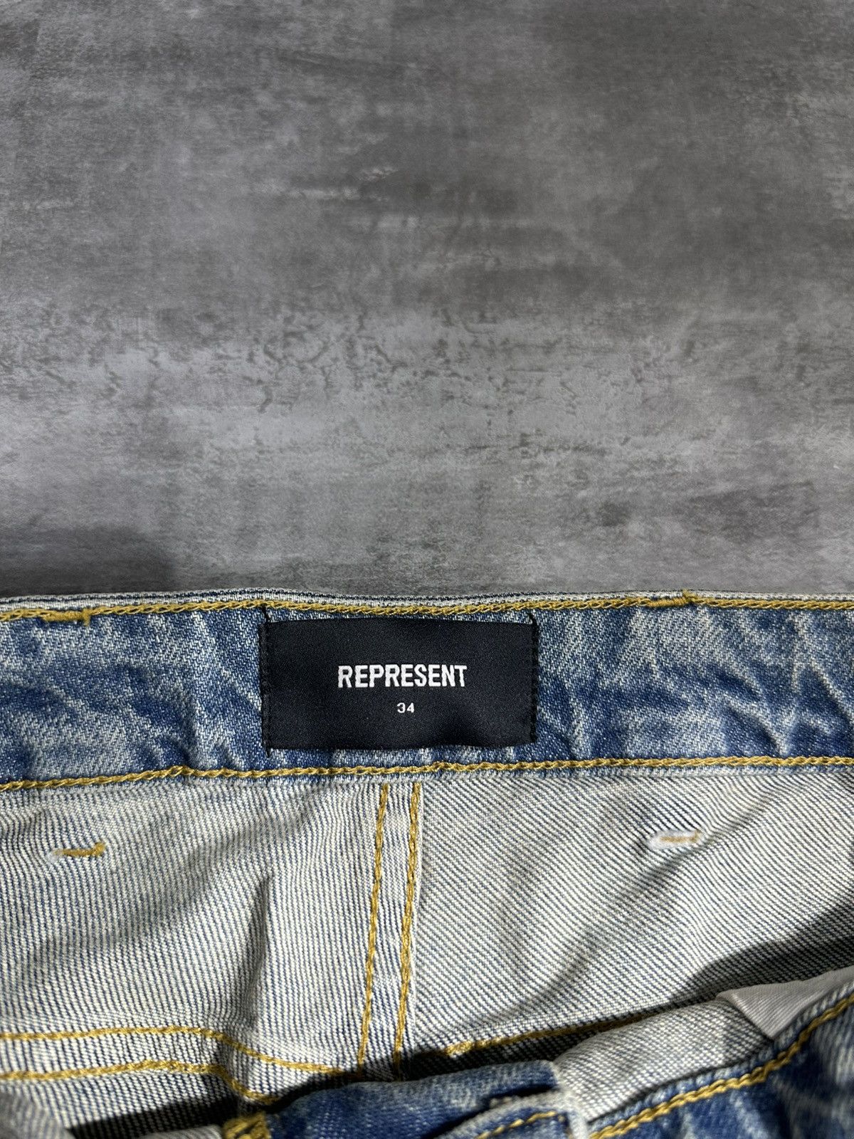 Represent Clo. Represent R3 Cargo Denim Jeans Size US 34 / EU 50 - 7 Thumbnail