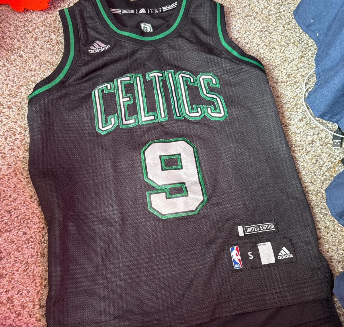 Adidas × Vintage Adidas NBA Plaid Boston Celtics Jersey - Rondo Size Small Size US S / EU 44-46 / 1 - 1 Thumbnail