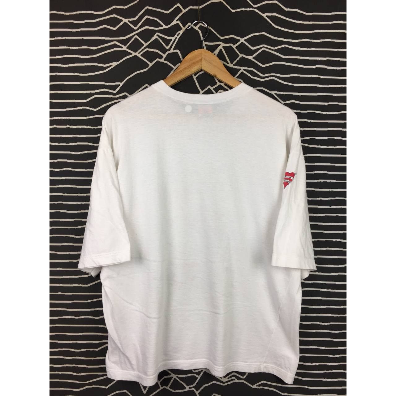 Vintage Vtg Stefanel Made In Italy Buon Natale Peace On Earth Tee Size US M / EU 48-50 / 2 - 12 Thumbnail