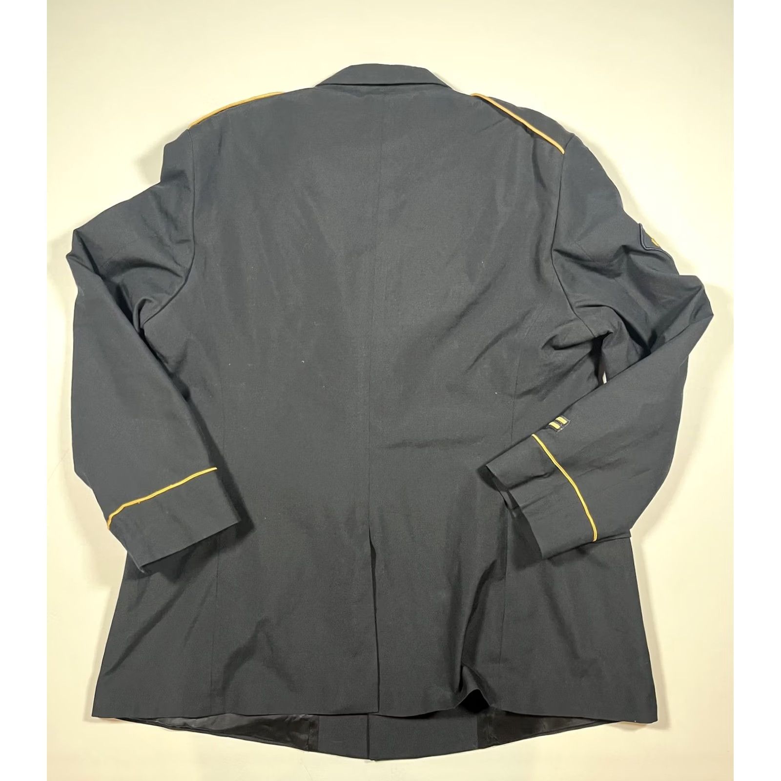Vintage VINTAGE Bremen-Bowdon Jacket Mens Navy Blue Dress Uniform Military Blazer USA Read Size 44R - 2 Thumbnail