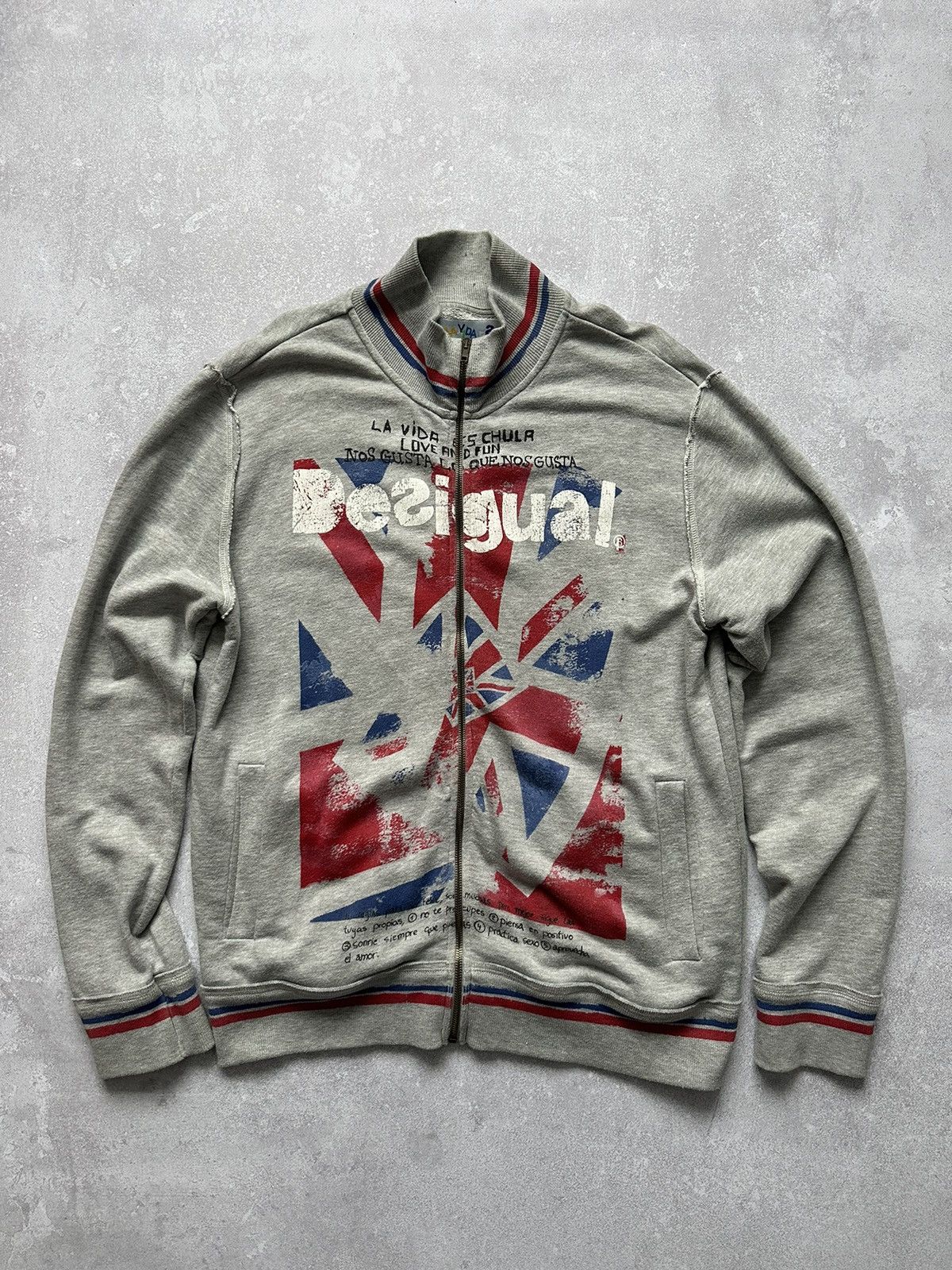 Desigual Sweatshirt Full Zip Desigual size XL Size US XL / EU 56 / 4 - 1 Thumbnail