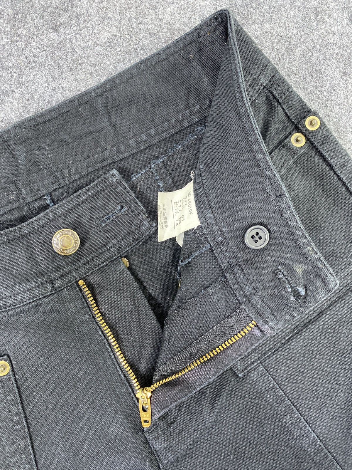 Japanese Brand × Jean Japanese Brand Black Denim Pants - J1137 Size US 28 / EU 44 - 7 Thumbnail