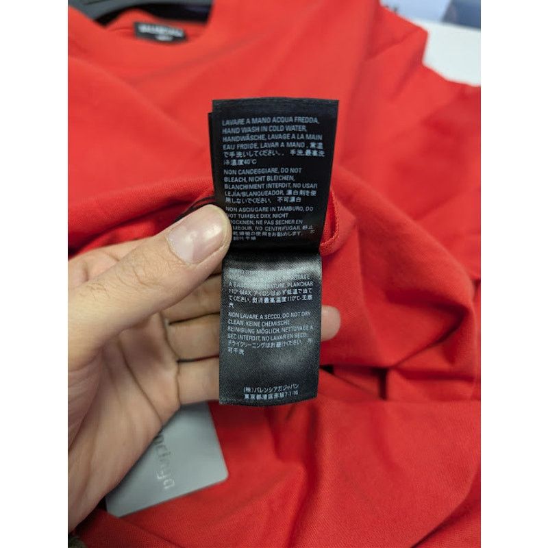Balenciaga × Playstation o1rshd1 Boxy T-shirt in Verm / Red Size US L / EU 52-54 / 3 - 20 Thumbnail