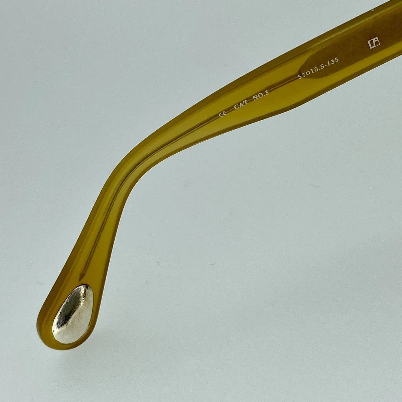 Ann Demeulemeester Ann Demeulemeester Sunglasses Honey Orange and Green Size ONE SIZE - 11 Thumbnail