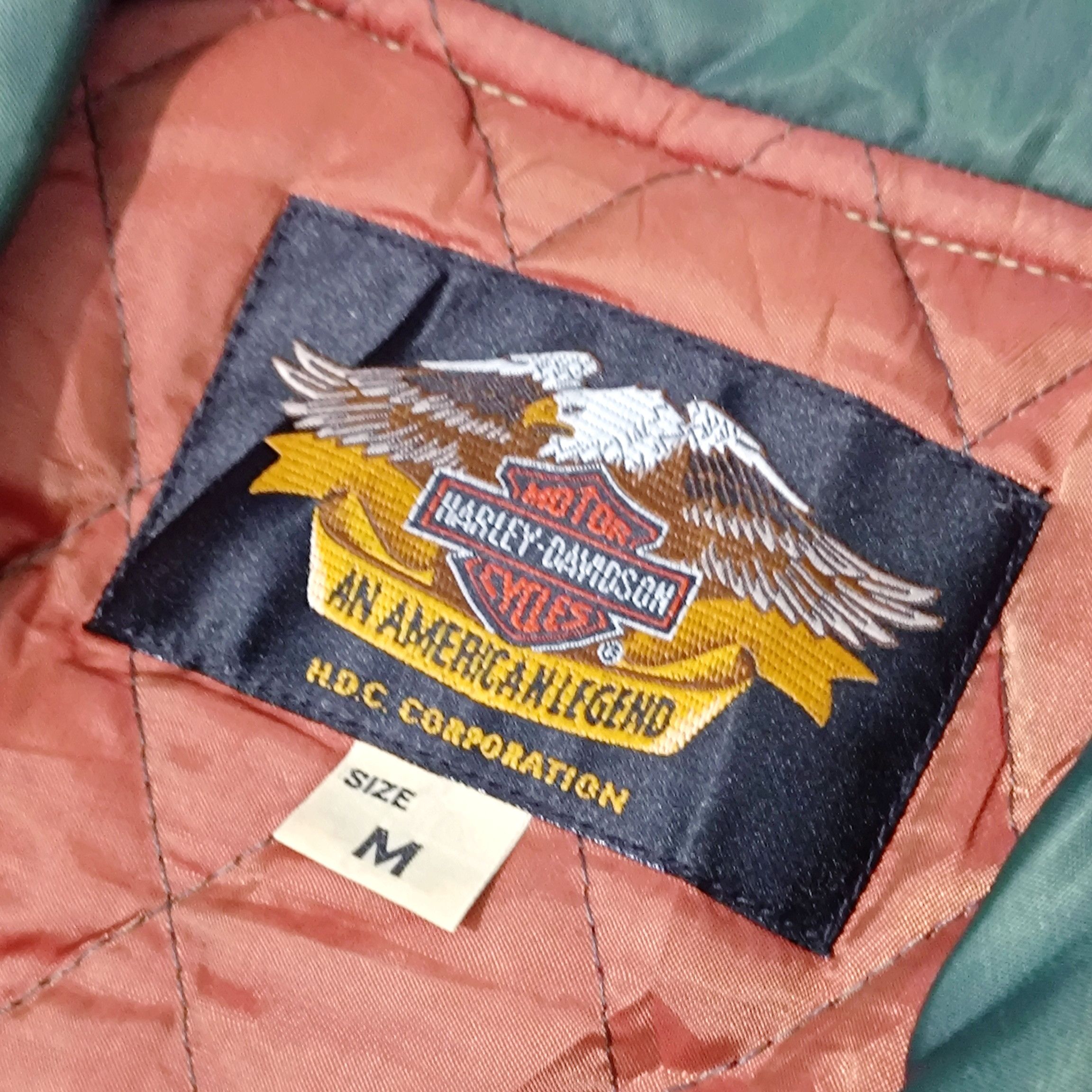 Harley Davidson × Vintage ❤️‍🔥 Vintage Harley Davidson Bomber Size US M / EU 48-50 / 2 - 7 Thumbnail