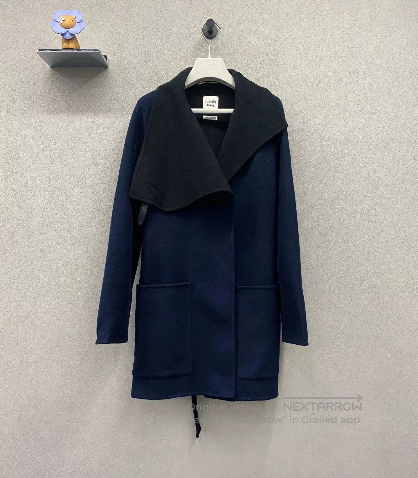 Hermes Hermès Double-Sided Cashmere Coat. Size US M / EU 48-50 / 2 - 2 Thumbnail