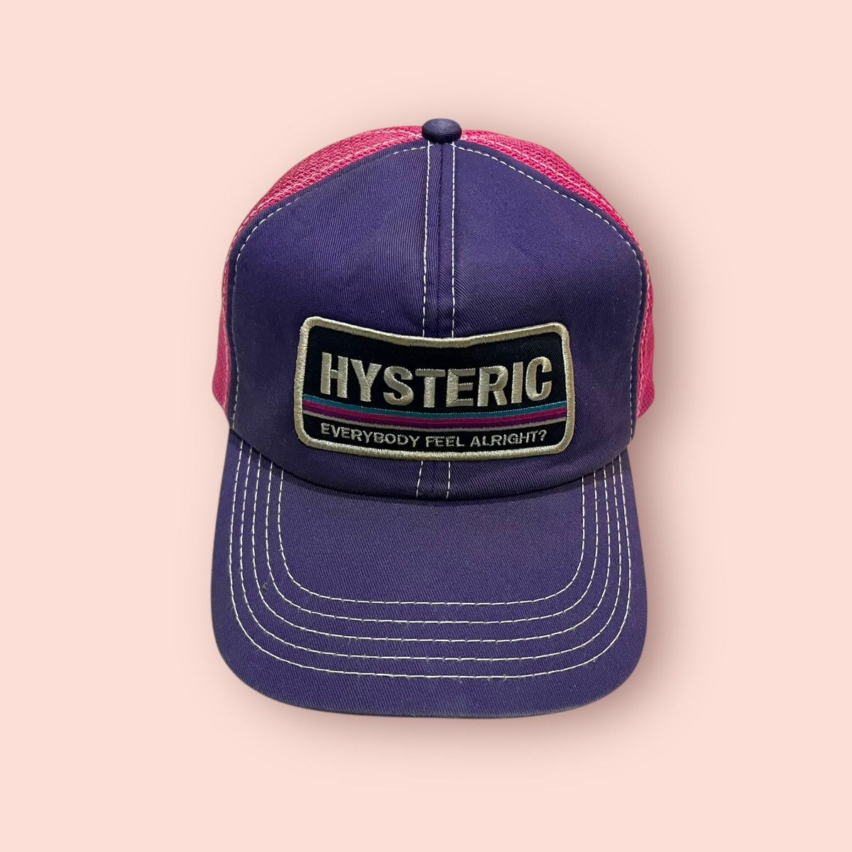 Hysteric Glamour × Japanese Brand VINTAGE HYSTERIC GLAMOUR TRUCKER SNAPBACK HAT Size ONE SIZE - 1 Thumbnail