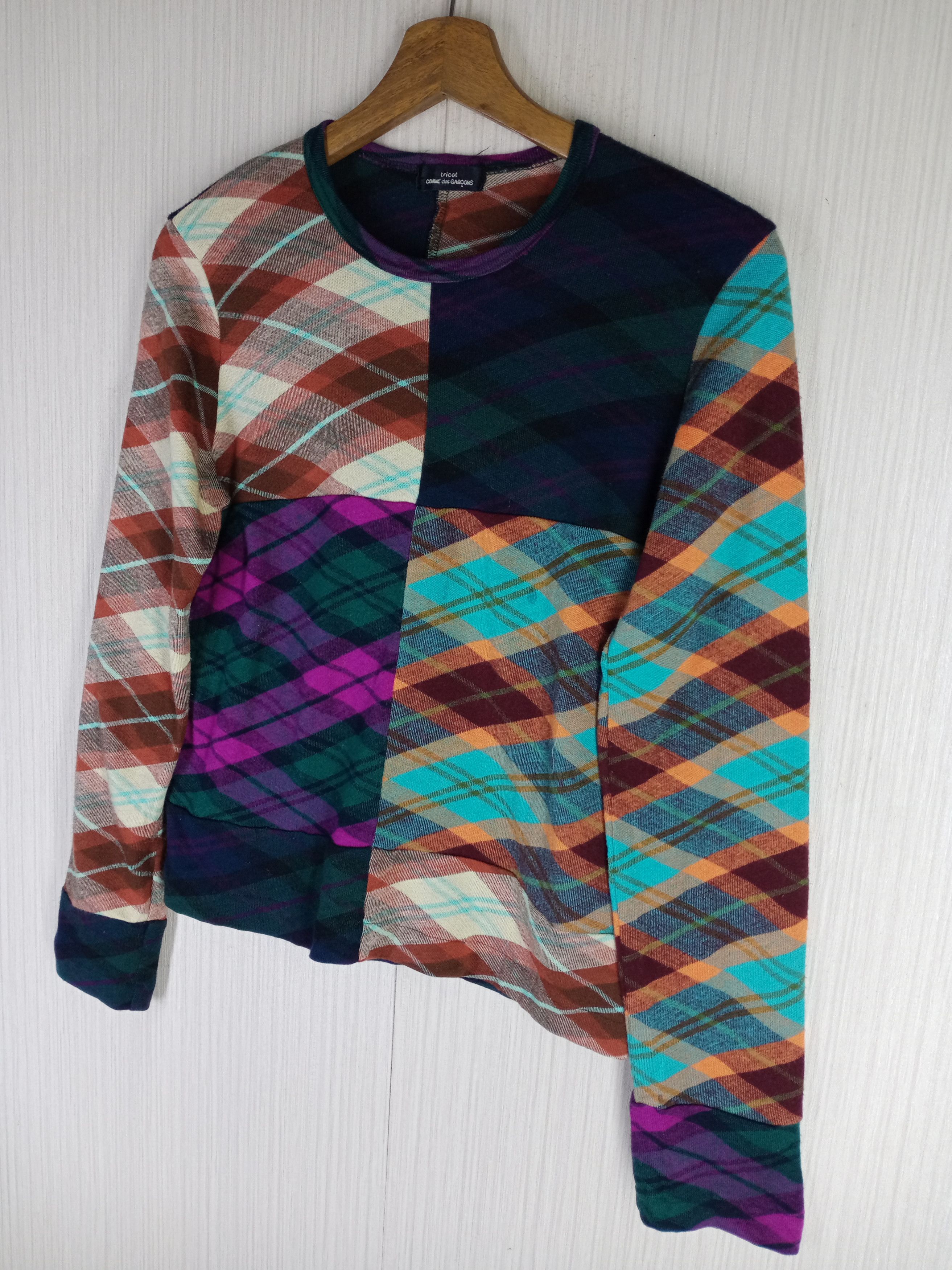 Comme des Garcons Rare Vintage COMME Des GARCONS Patchwork Top Size S / US 4 / IT 40 - 3 Thumbnail