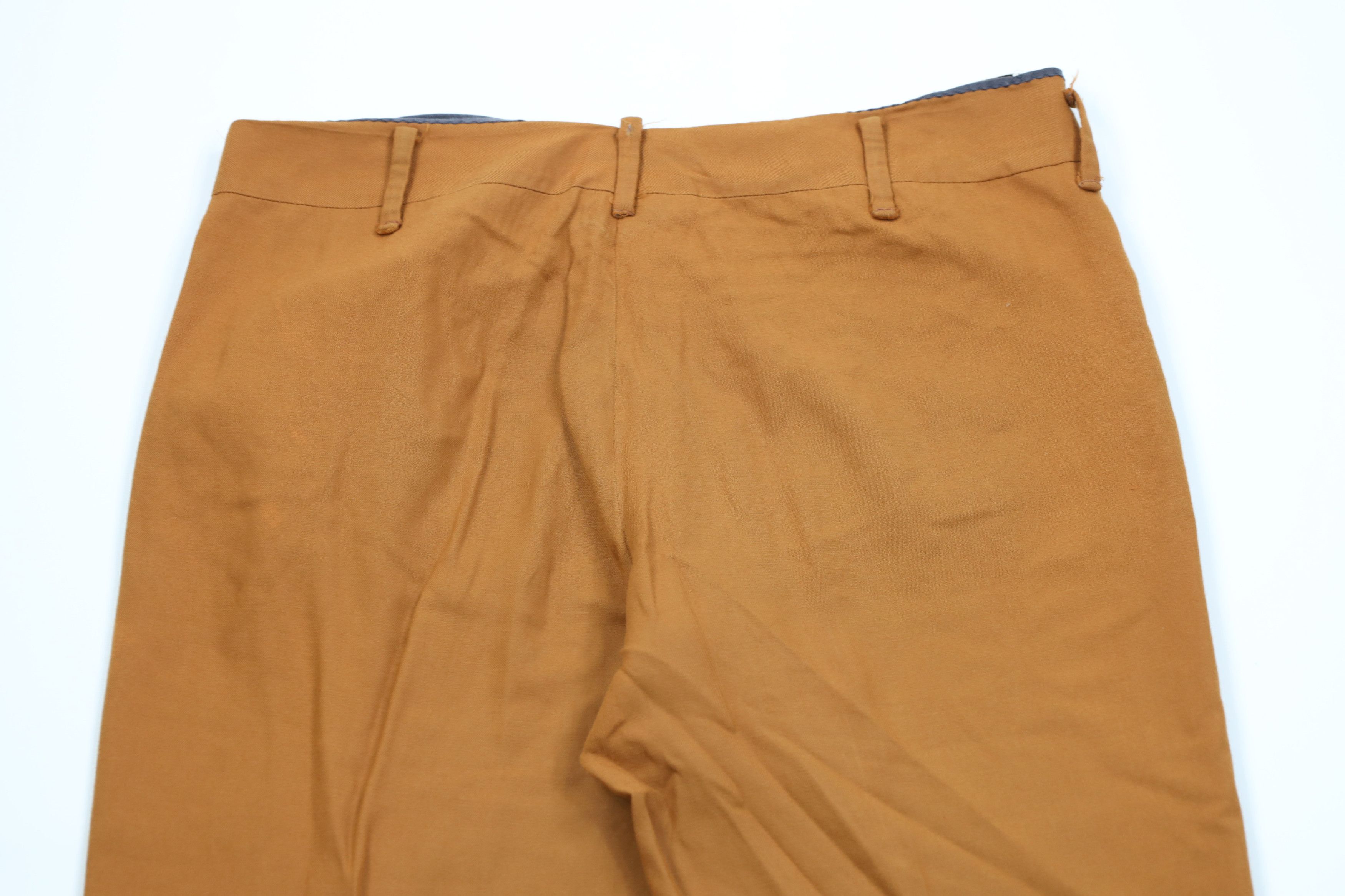 Vintage Vintage 50s 60s Streetwear Gabardine Wide Leg Chino Pants Size US 36 / EU 52 - 11 Thumbnail