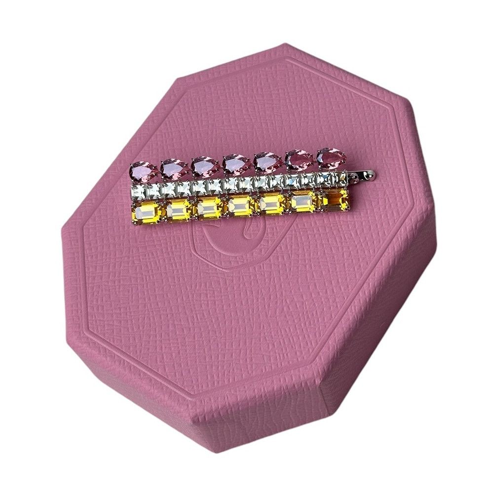 Swarovski Swarovski Hair clip Mixed cuts, Rectangular shape Size ONE SIZE - 5 Thumbnail