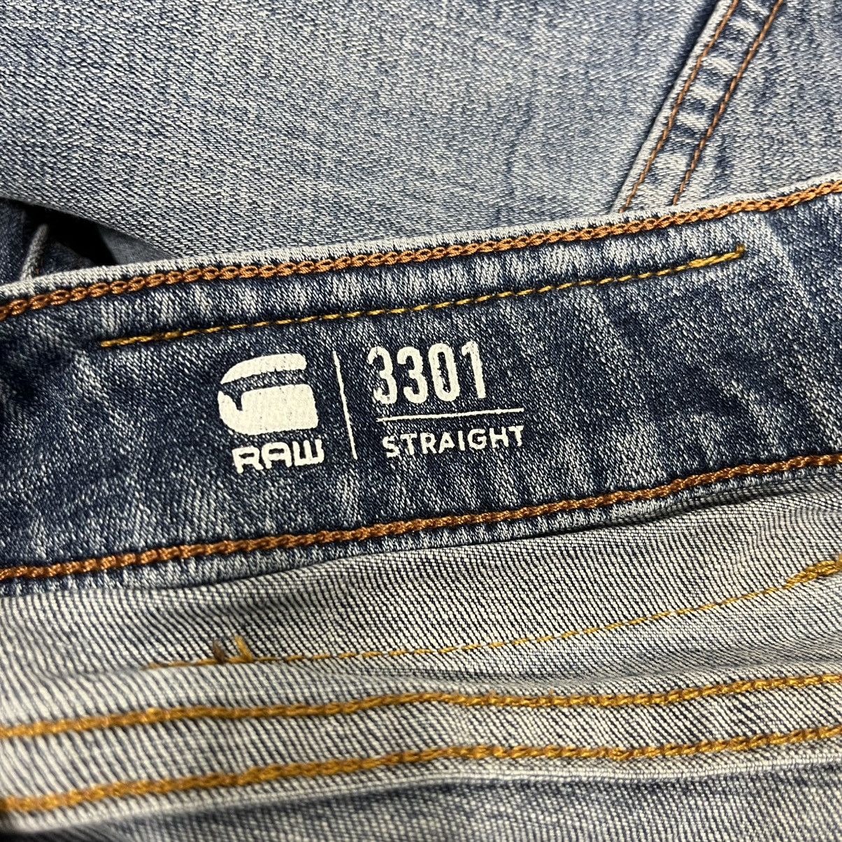 G-Star Vintage G-star Raw Denim Jeans Size US 32 / EU 48 - 19 Thumbnail