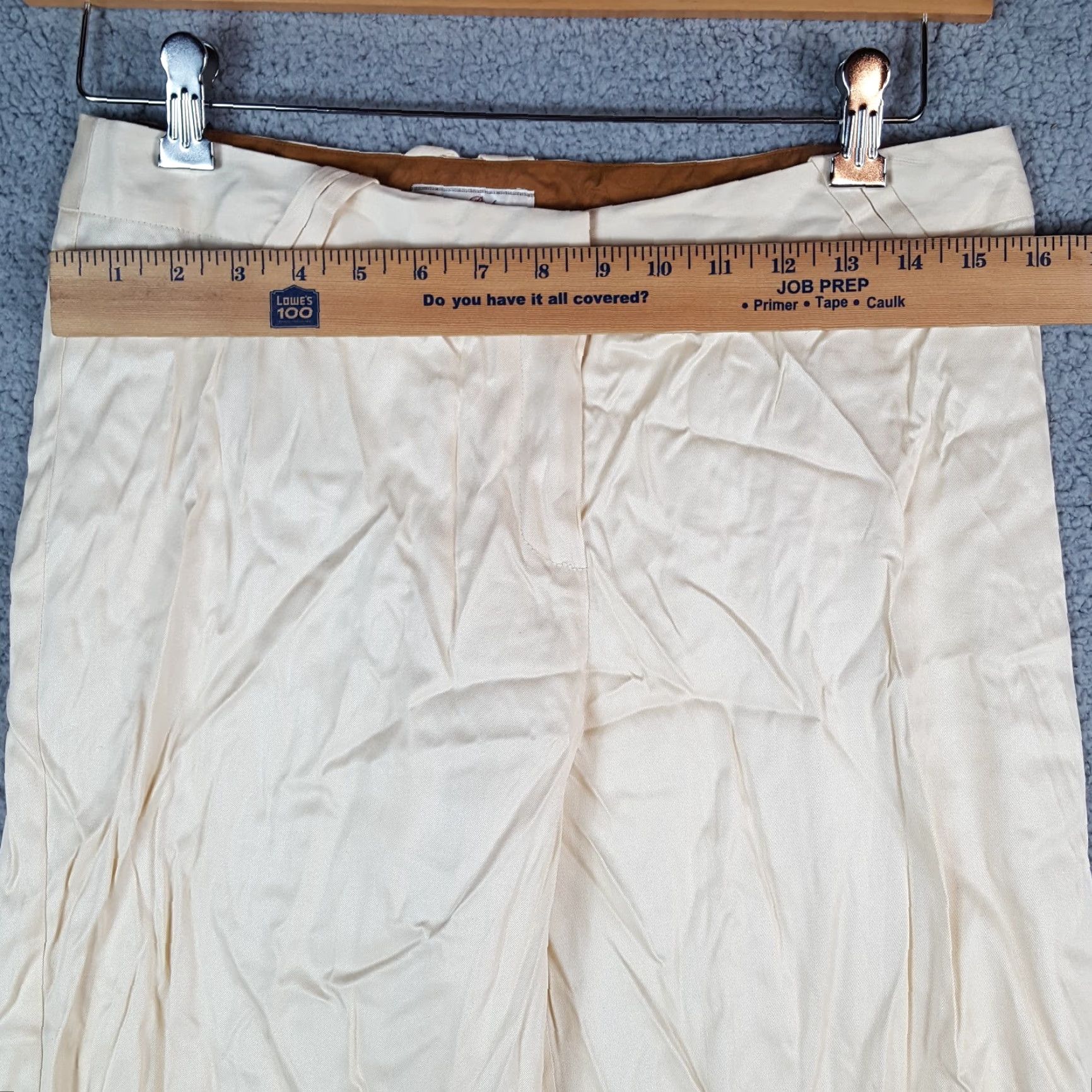 Tommy Bahama VINTAGE Y2K Silk Wide Leg Capris Women's Size 8 Capri Pants 2000s Relaxed Fit Size 24" / US 00 / IT 34 - 5 Thumbnail
