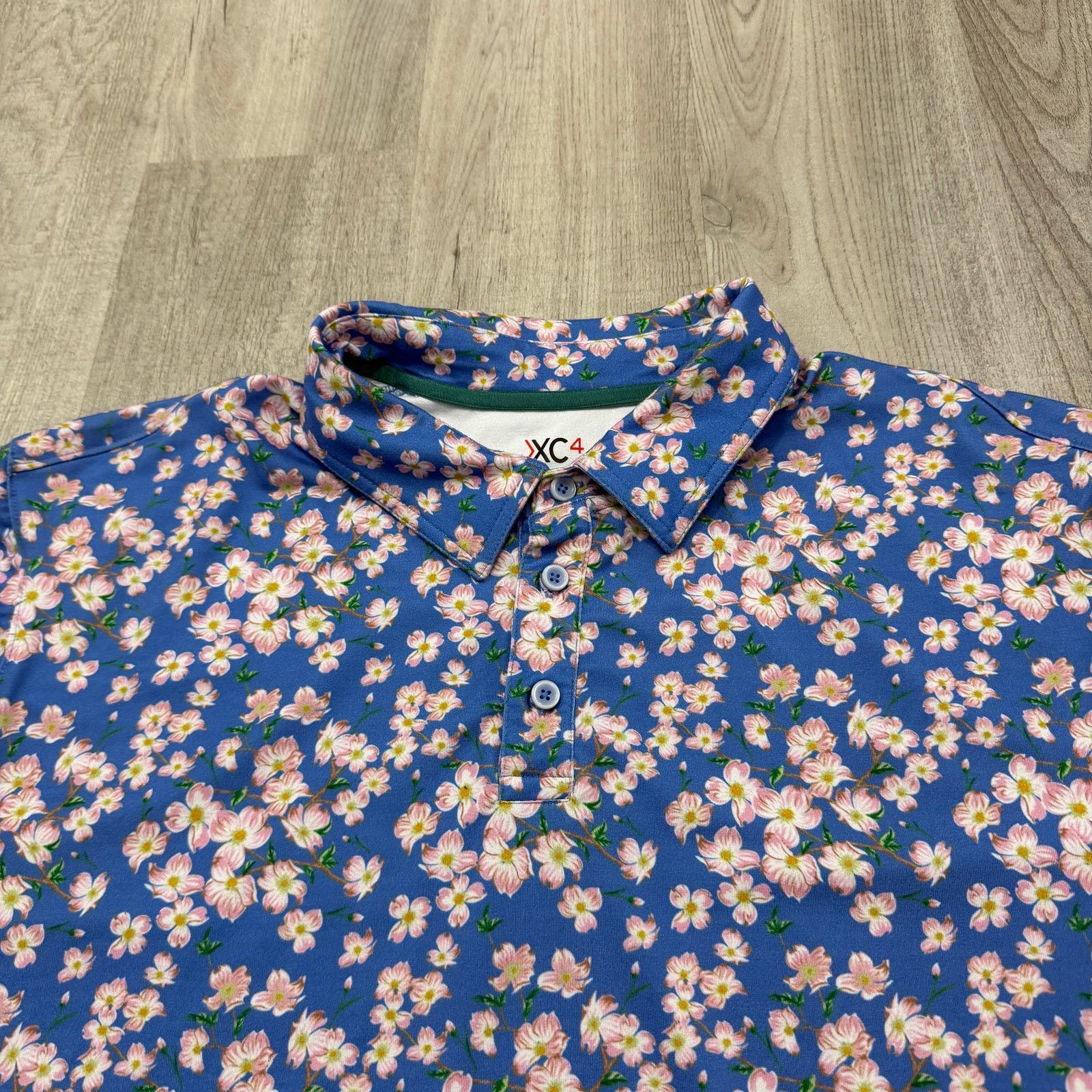 Johnston & Murphy Johnston Murphy Polo Shirt Men's 2XL Floral All Over Print Size US XXL / EU 58 / 5 - 3 Thumbnail