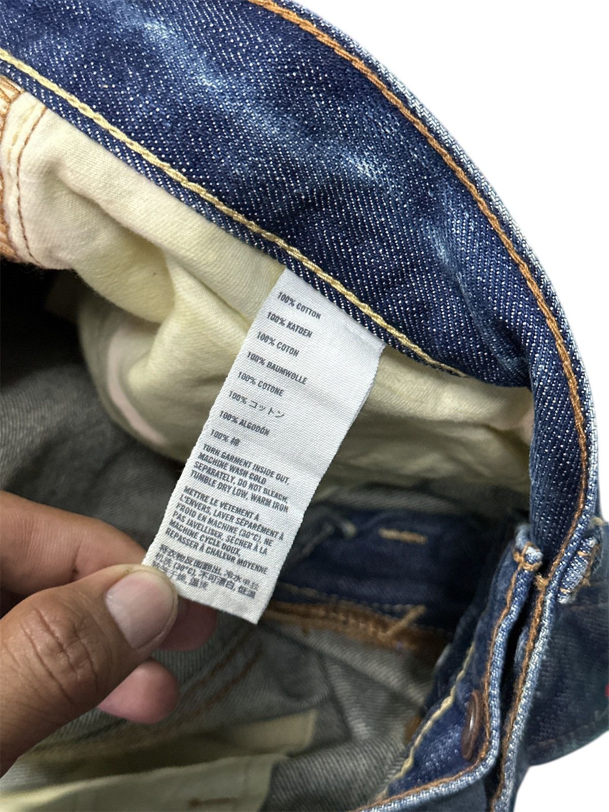 Kapital Distress Denim Abecrombie & fitch bootcut . Size US 34 / EU 50 - 5 Thumbnail