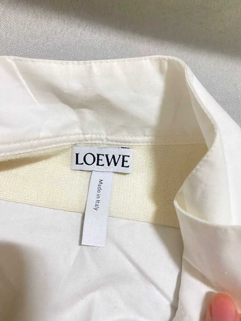 Loewe LOEWE Irregular lace patchwork shirt Size S / US 4 / IT 40 - 3 Thumbnail