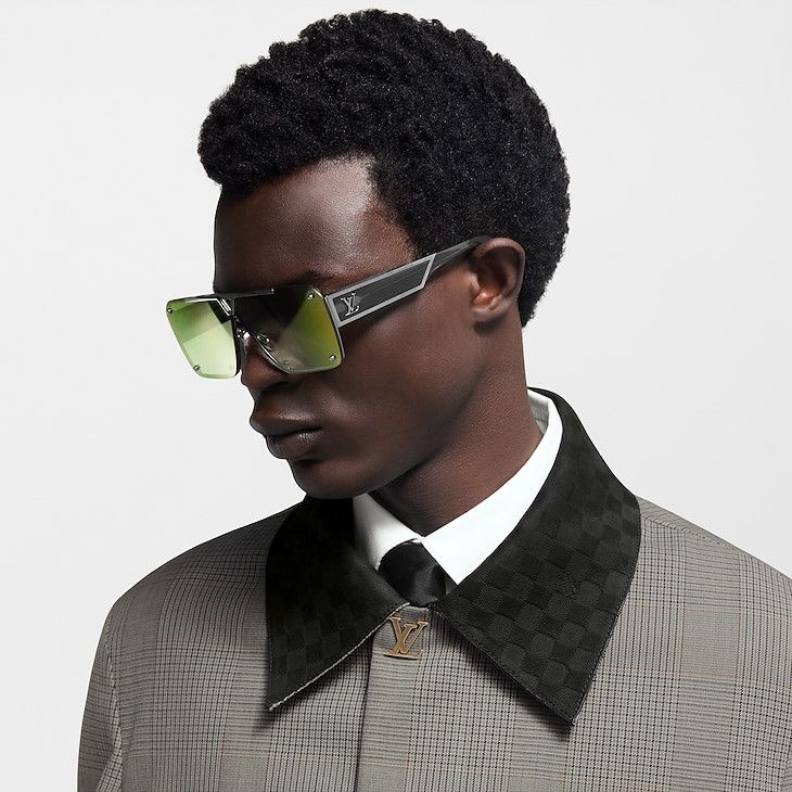Louis Vuitton Evidence Square Sunglasses Size ONE SIZE - 2 Thumbnail
