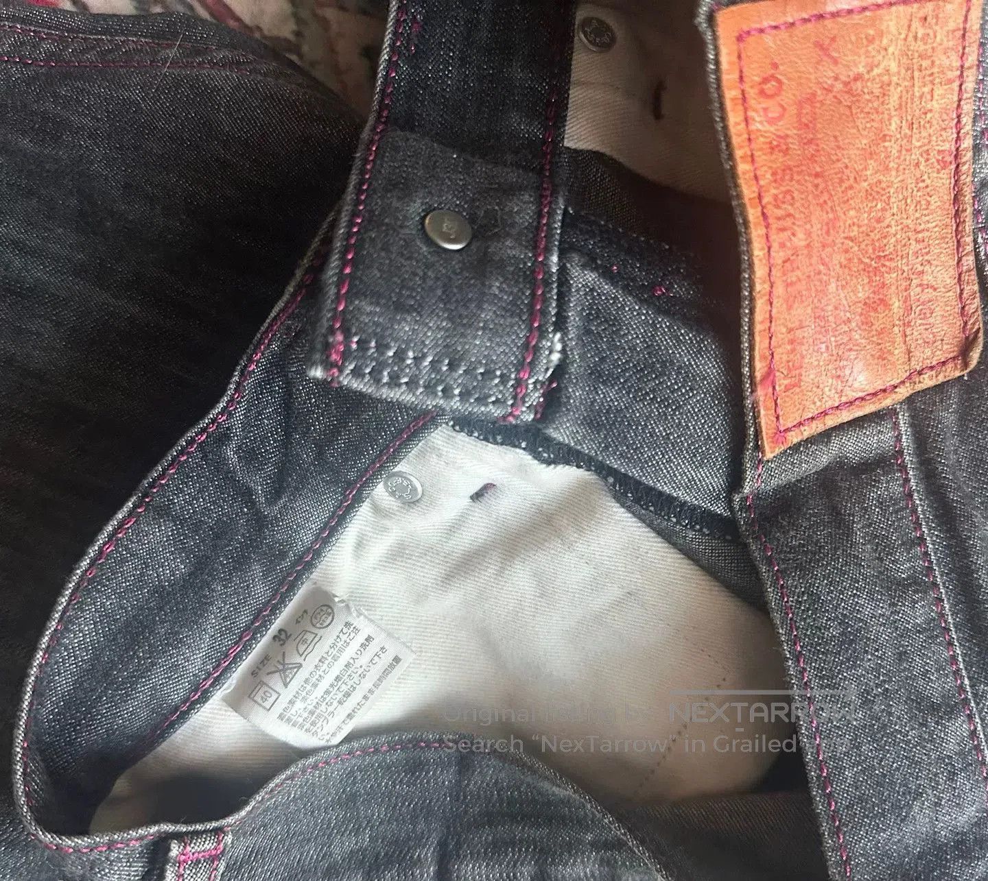 Hiroshi Fujiwara Fenom Levis Fragment 9" Black Jeans. Size US 32 / EU 48 - 9 Thumbnail