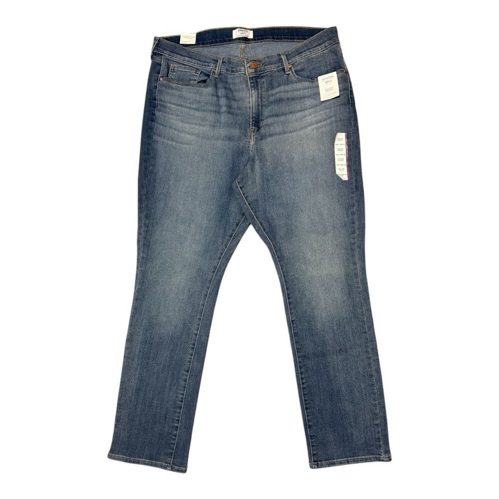 Denizen DENIZEN from Levi's Women's High-Rise Straight Jeans Size 1 Size 34" / US 12 / IT 48 - 2 Thumbnail