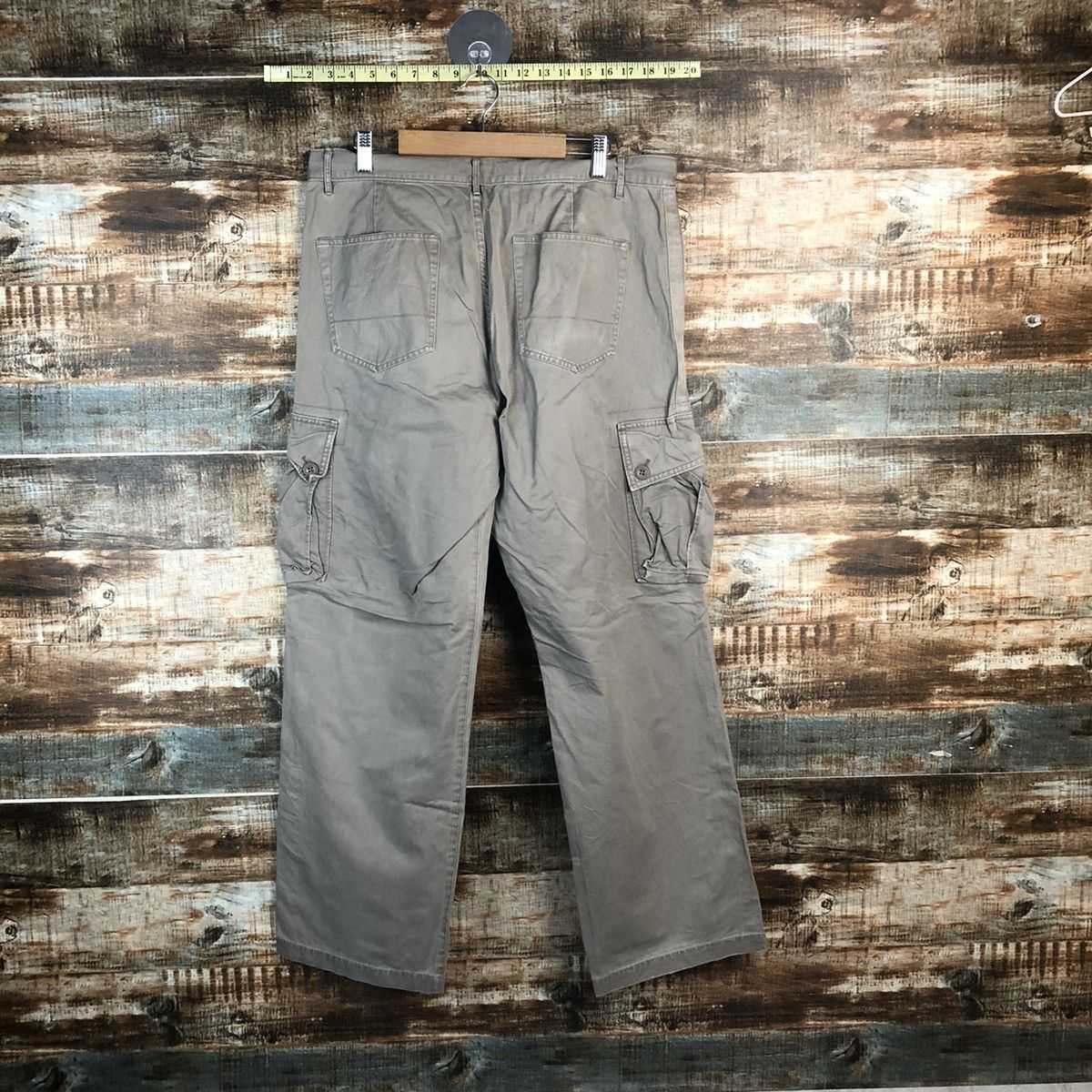 Gap DLL Gap Brown Cargo Multipocket Pants #C659 Size US 33 - 13 Thumbnail
