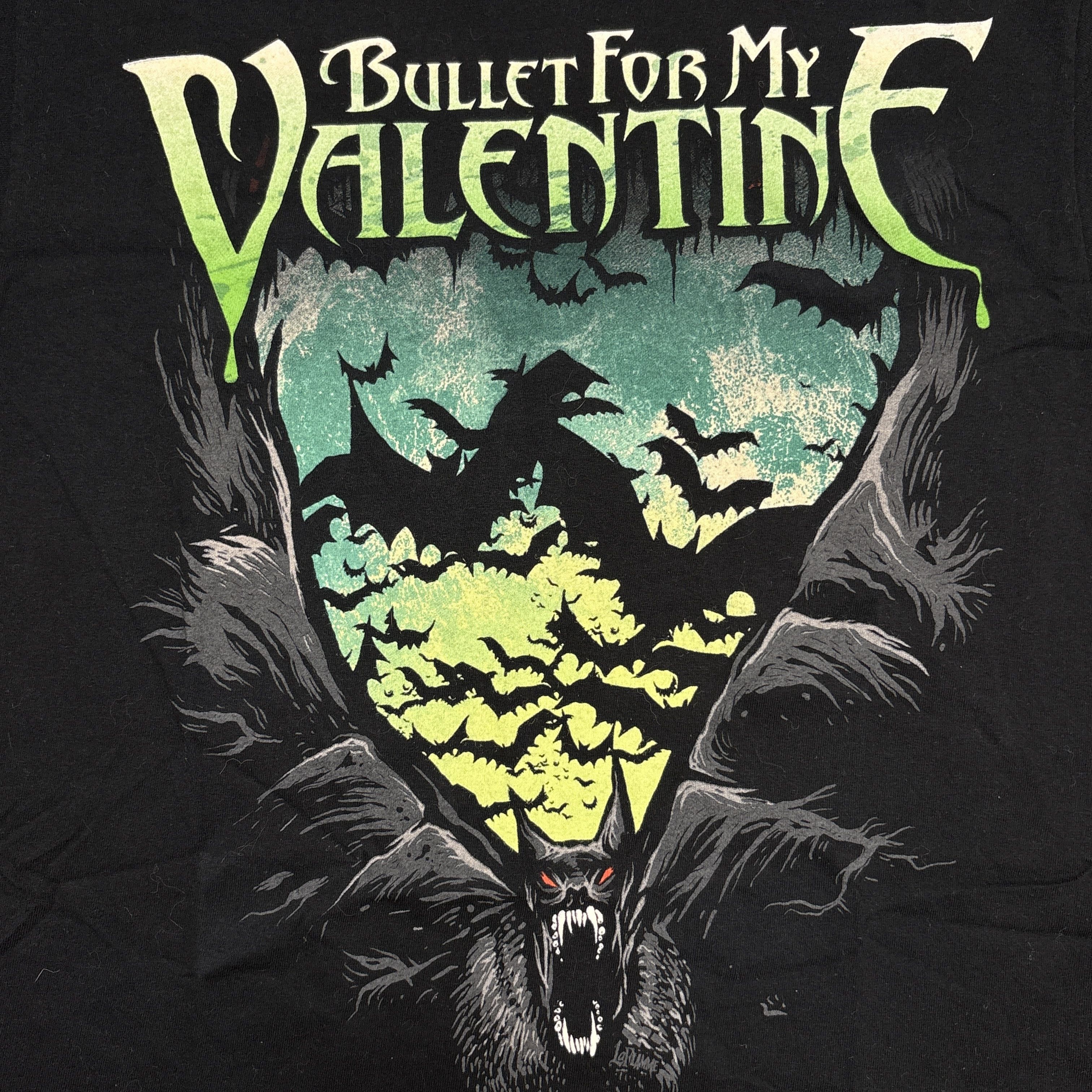 Band Tees Vintage Bullet For My Valentine Shirt Y2K Metalcore Band Tee Size US L / EU 52-54 / 3 - 5 Thumbnail