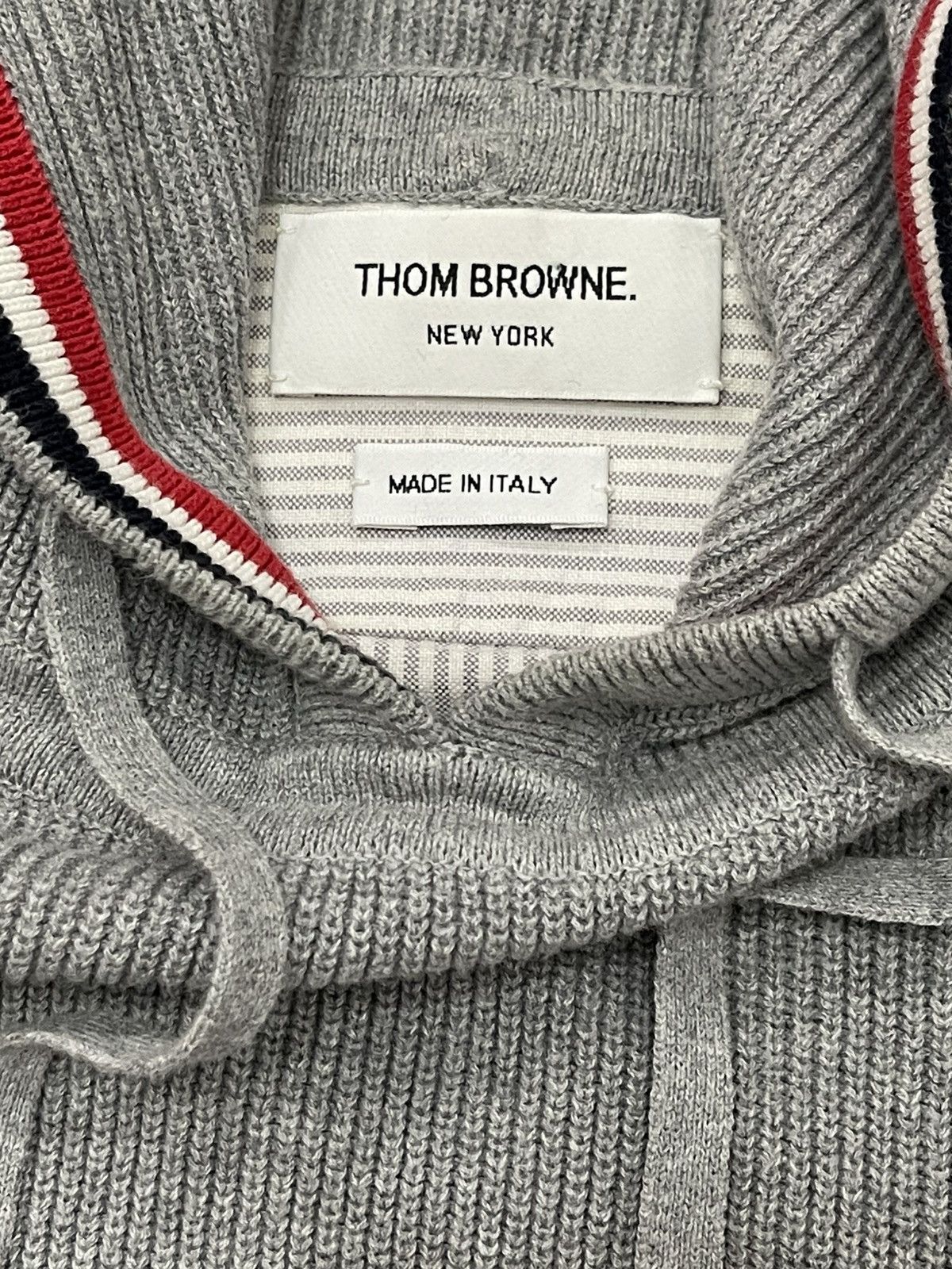 Thom Browne Thom Browne Grey Hoodie (Size 2) Size US M / EU 48-50 / 2 - 5 Thumbnail