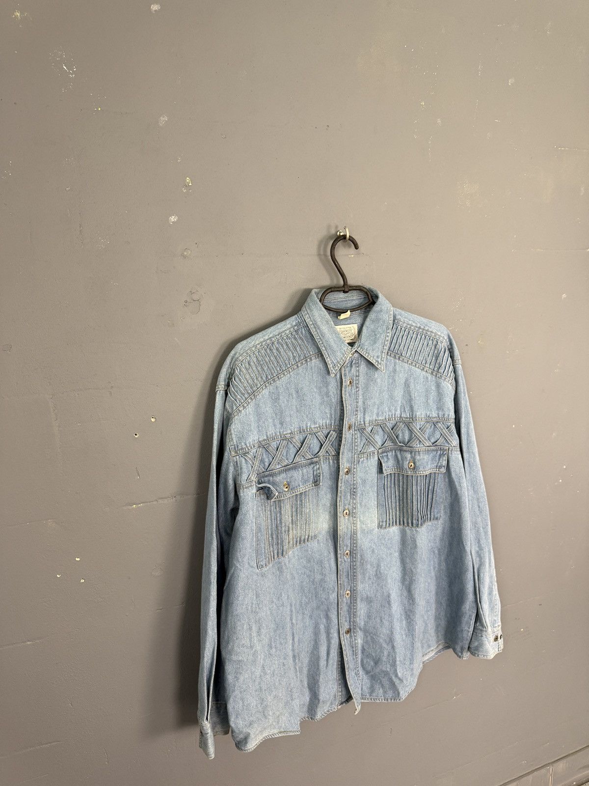 Denim western shirt
