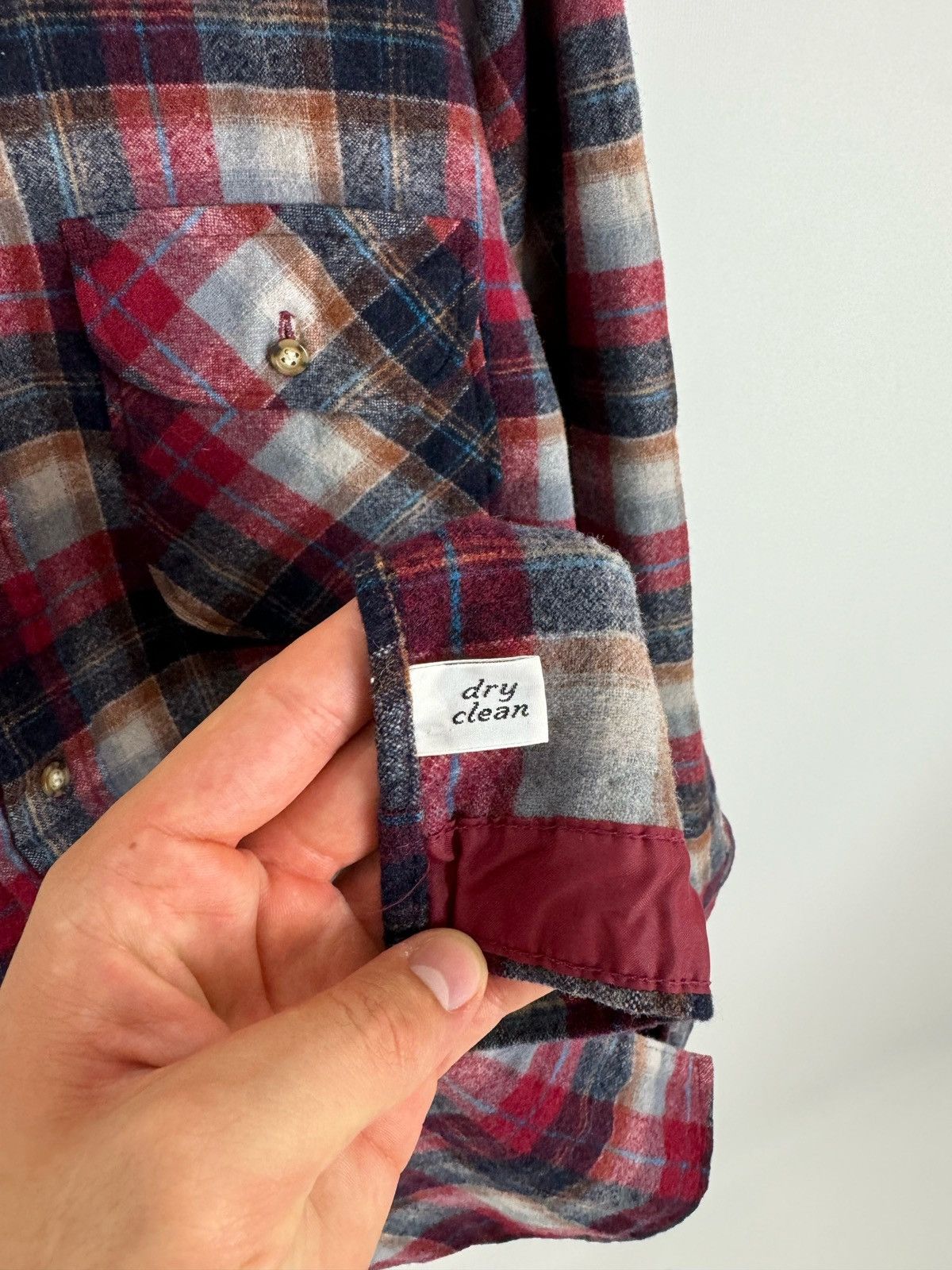 Flannel × Pendleton × Vintage 60-70s Vintage Pendleton Flannel Wool Chest Pocket Shirt Size US L / EU 52-54 / 3 - 8 Thumbnail