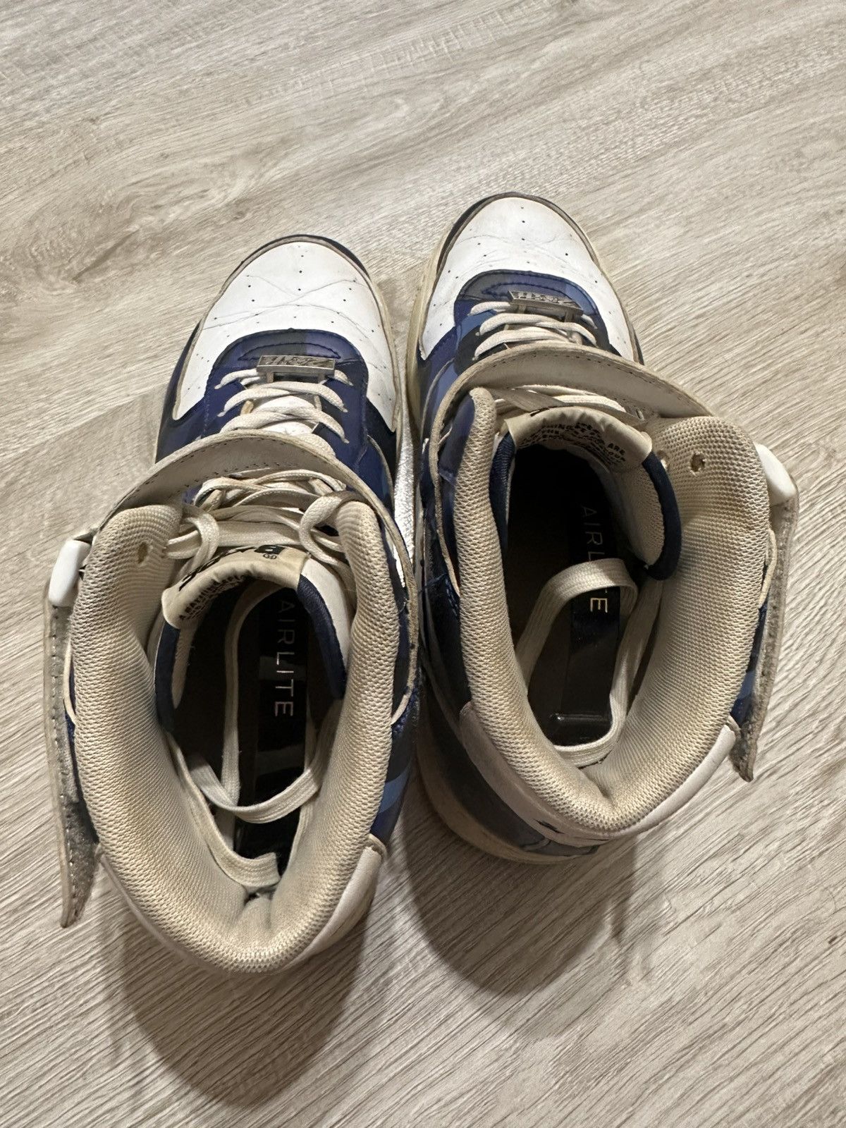 Bape A Bathing Ape Bape Sta Mid Color Camo Blue Size US 11 / EU 44 - 8 Thumbnail
