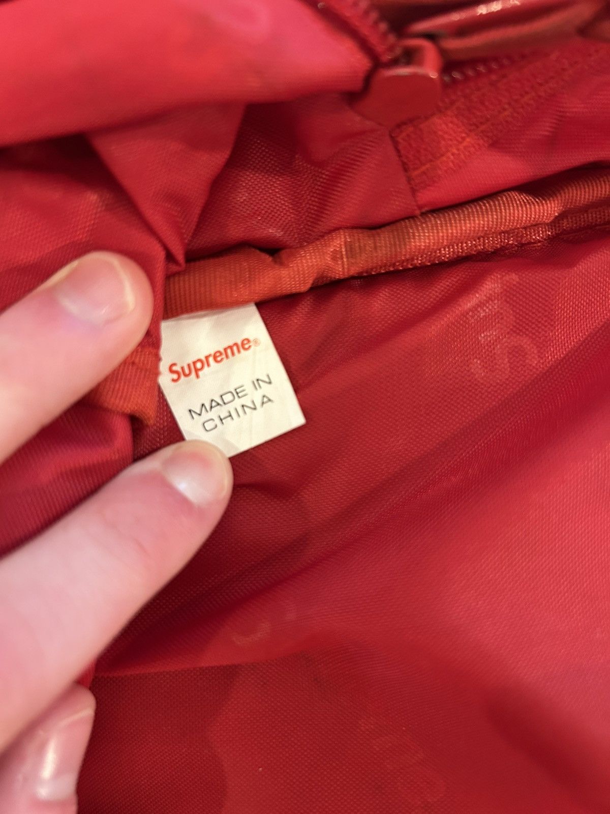 Supreme Red supreme Back pack Fw18 Size ONE SIZE - 10 Thumbnail