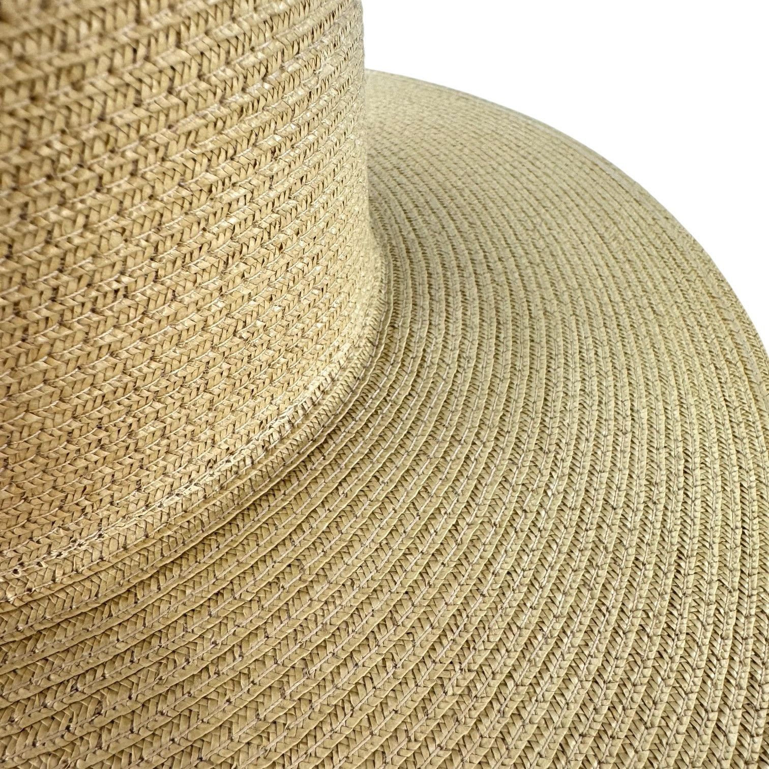 Gucci Gucci Sherry Line Straw Boater Hat Size ONE SIZE - 10 Thumbnail
