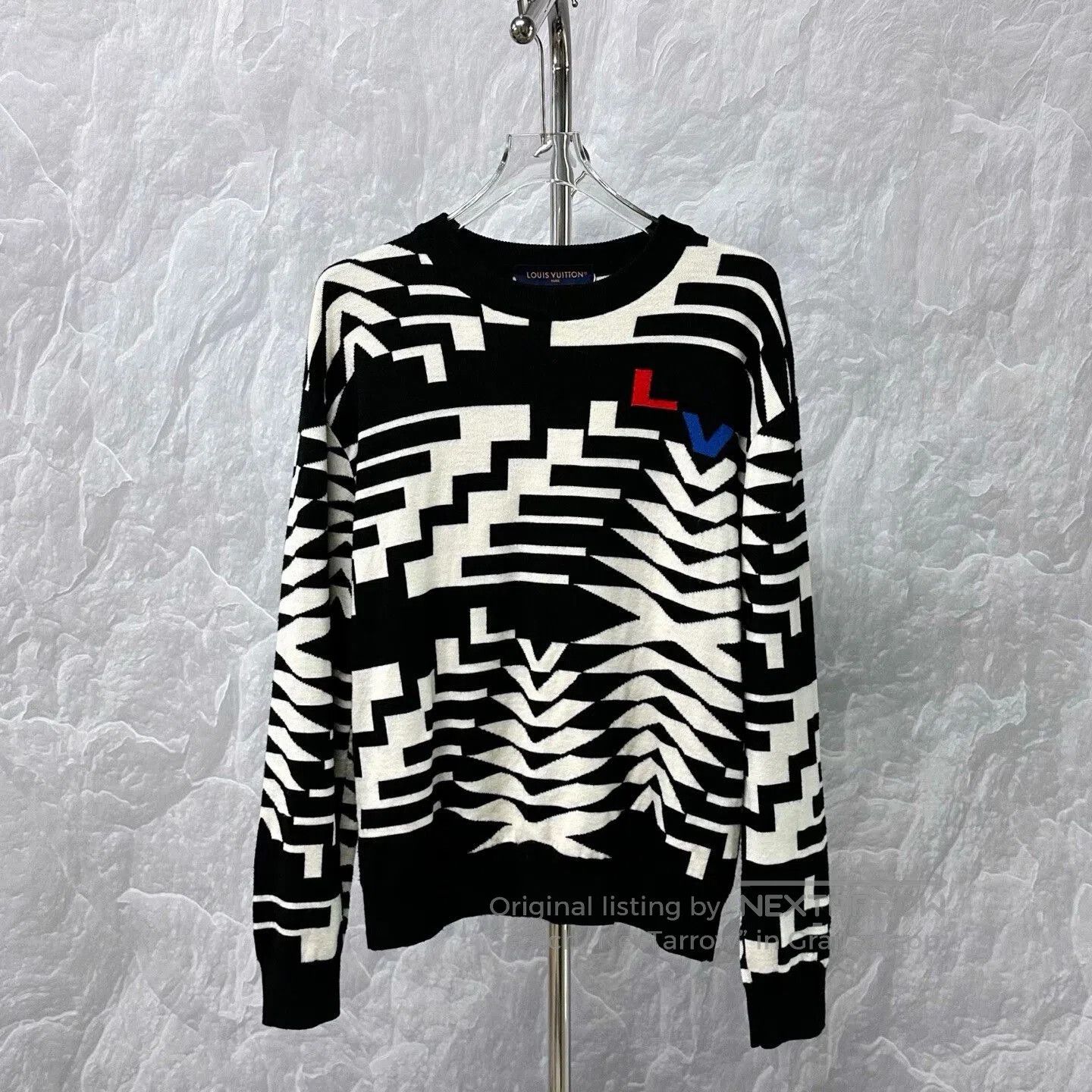 Louis Vuitton louis vuitton ss24 striped color block sweater. Size US L / EU 52-54 / 3 - 1 Thumbnail