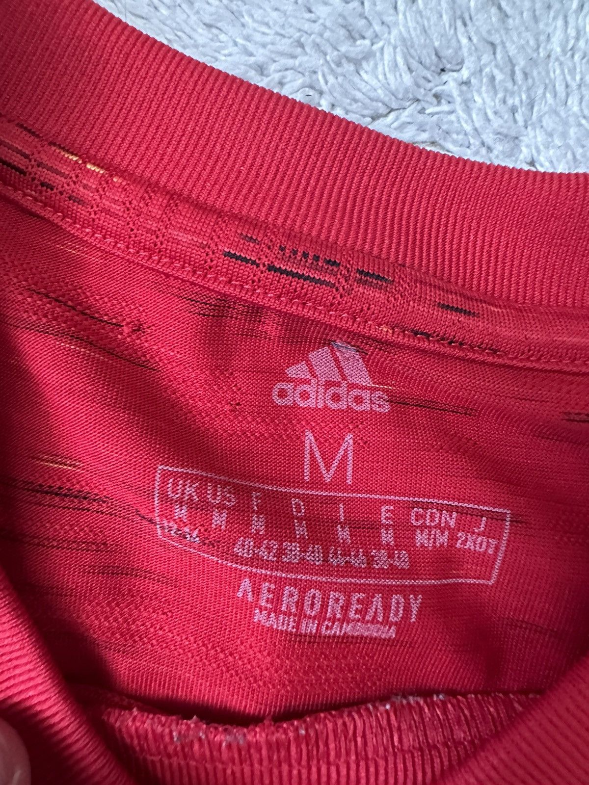 Adidas Adidas Manchester United 2020-2021 Home Jersey vintage bloke Size US S / EU 44-46 / 1 - 3 Thumbnail