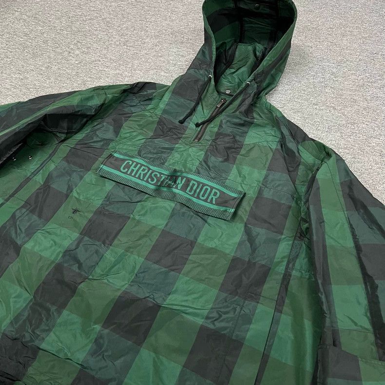 Dior Dior Plaid Hooded Windbreaker Jacket-2506 Size S / US 4 / IT 40 - 3 Thumbnail