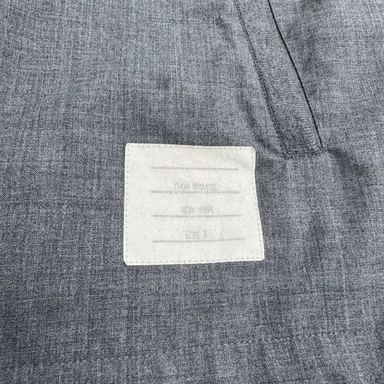 Thom Browne Thom Browne Grey Wool Coat Size US L / EU 52-54 / 3 - 5 Thumbnail