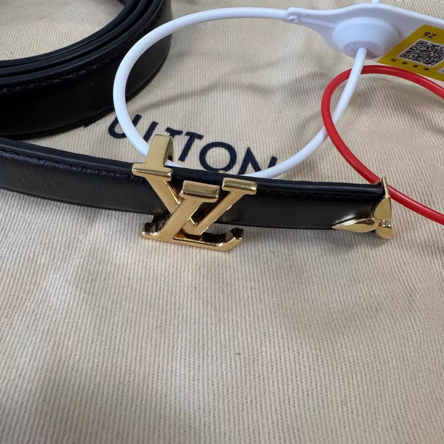 Louis Vuitton LV Pretty LV 20mm Double-Sided Narrow Belt Monogram New Size ONE SIZE - 2 Thumbnail