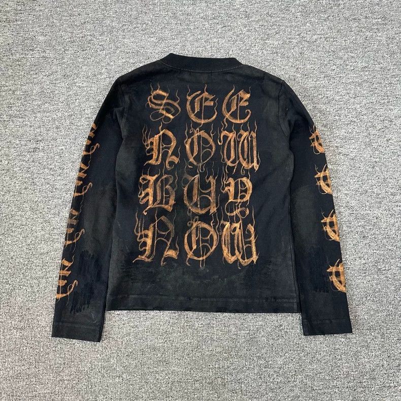 Balenciaga balenciaga long sleeve shirt with graphic design Size US L / EU 52-54 / 3 - 2 Thumbnail