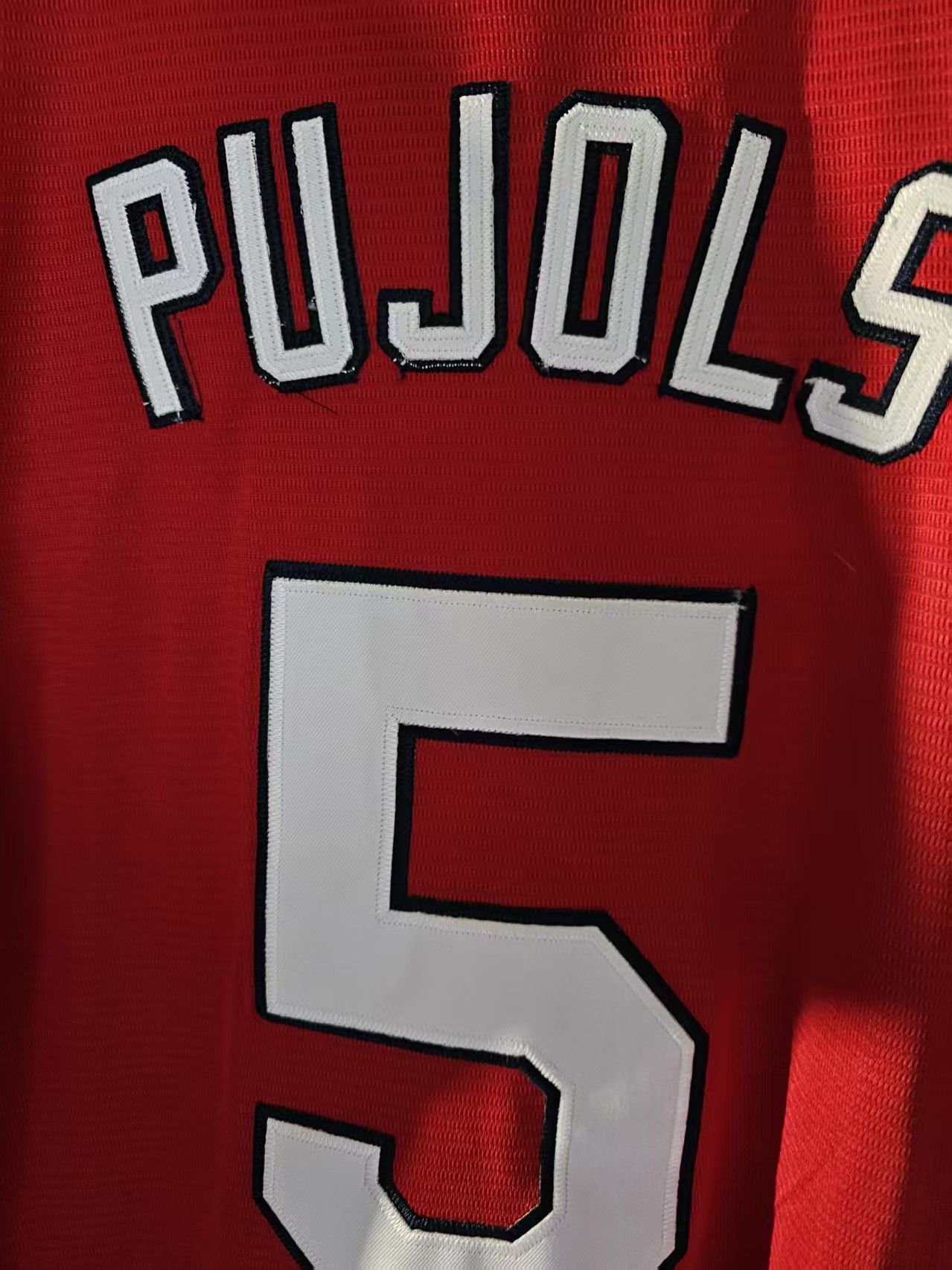 MLB St. Louis Cardinals 5 Pujols Jersey Size US M / EU 48-50 / 2 - 3 Thumbnail