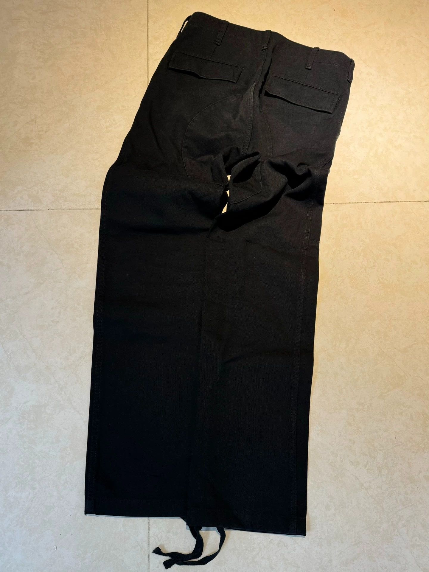 Balenciaga Balenciaga Demna Era Black Straight Carpenter Pants 48 Size US 32 / EU 48 - 2 Thumbnail
