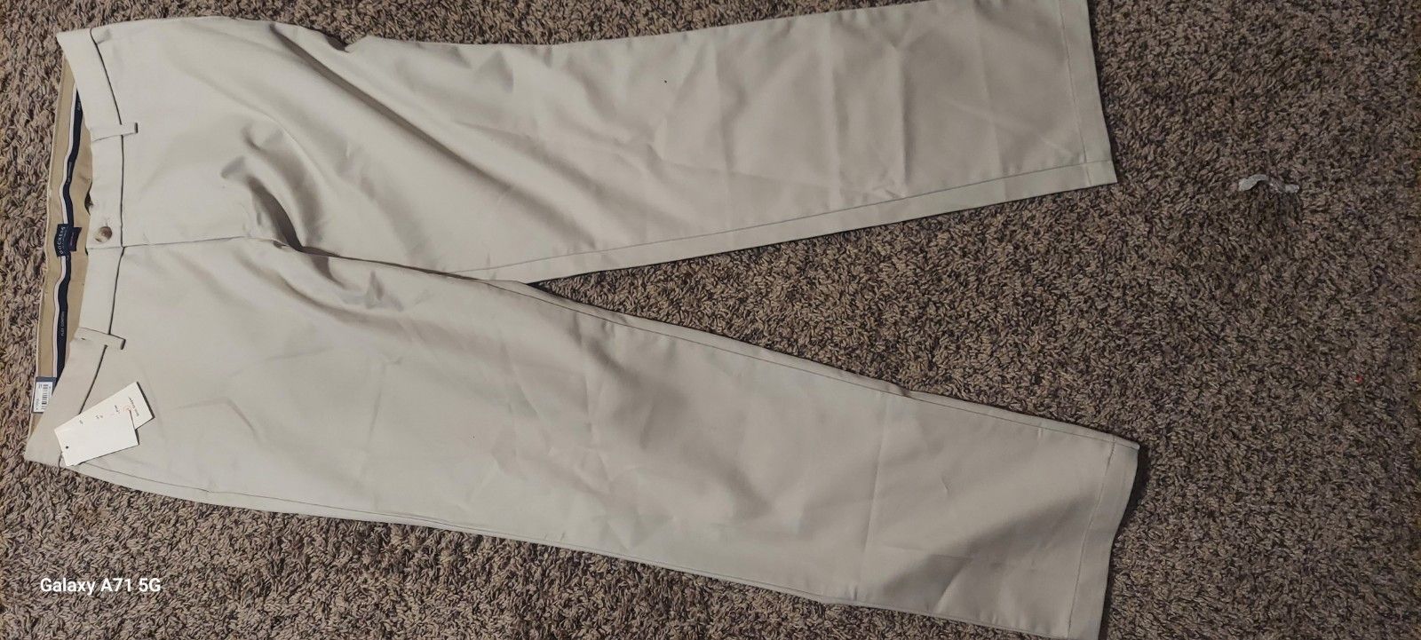Dockers DOCKERS Men's Signature Khaki Lux Cotton Stretch Athletic F Size US 34 / EU 50 - 4 Thumbnail