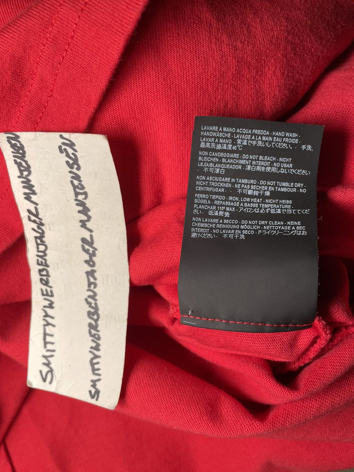 Balenciaga Balenciaga Sinners Embroidered Logo T-Shirt Size US M / EU 48-50 / 2 - 9 Thumbnail