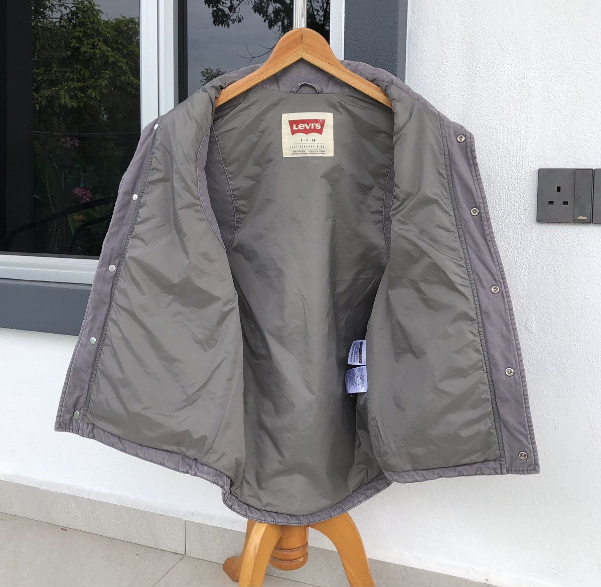 Levi's Vintage Levis Quilted Vest Jacket Size US S / EU 44-46 / 1 - 7 Thumbnail
