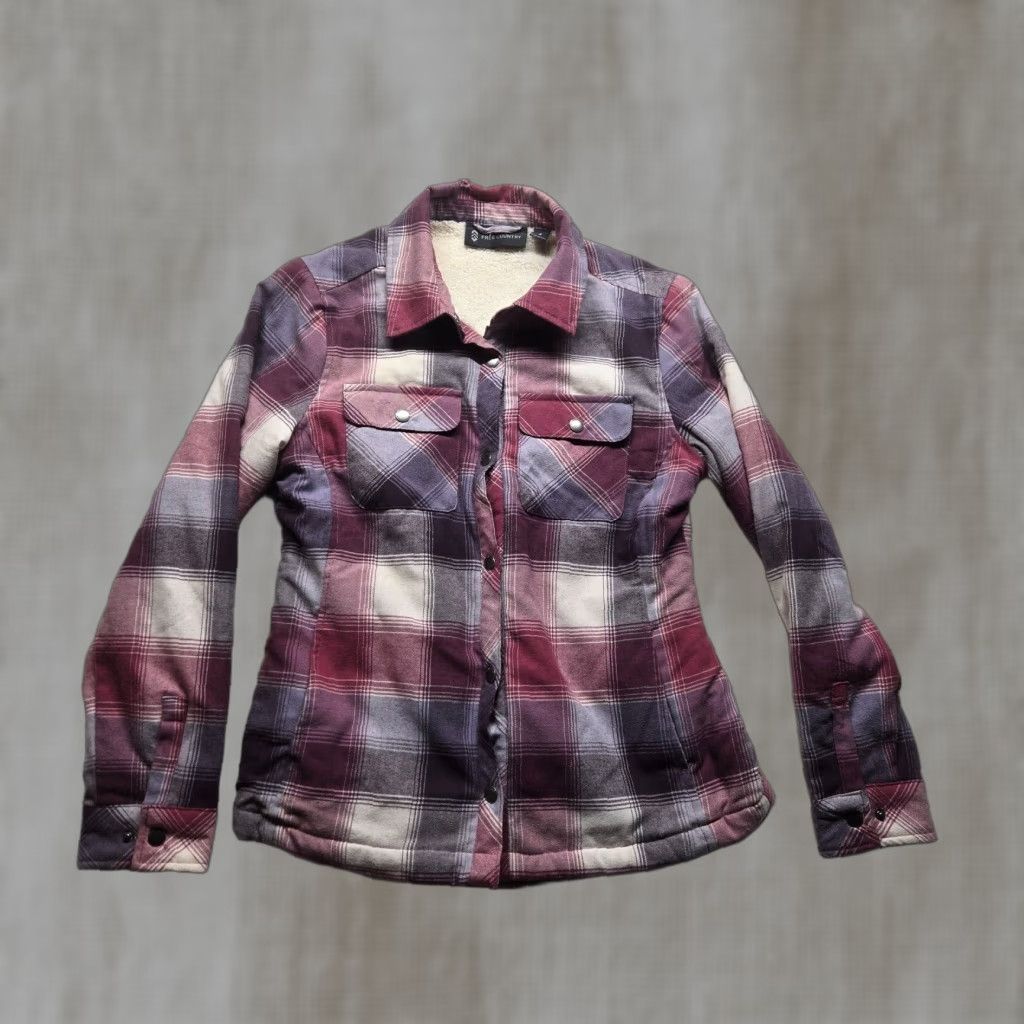 Free Country FREE COUNTRY Jacket Mens Adirondack Flannel Insulated Snap Red Size S Plaid Short Description Size US S / EU 44-46 / 1 - 1 Thumbnail