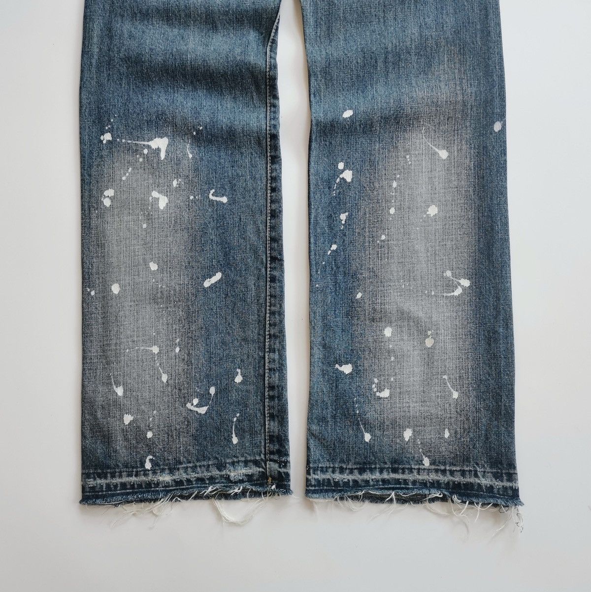 Takeo Kikuchi Takeo Kikuchi Patchwork Bleach Splash Jeans ERD Grunge Size US 34 / EU 50 - 9 Thumbnail