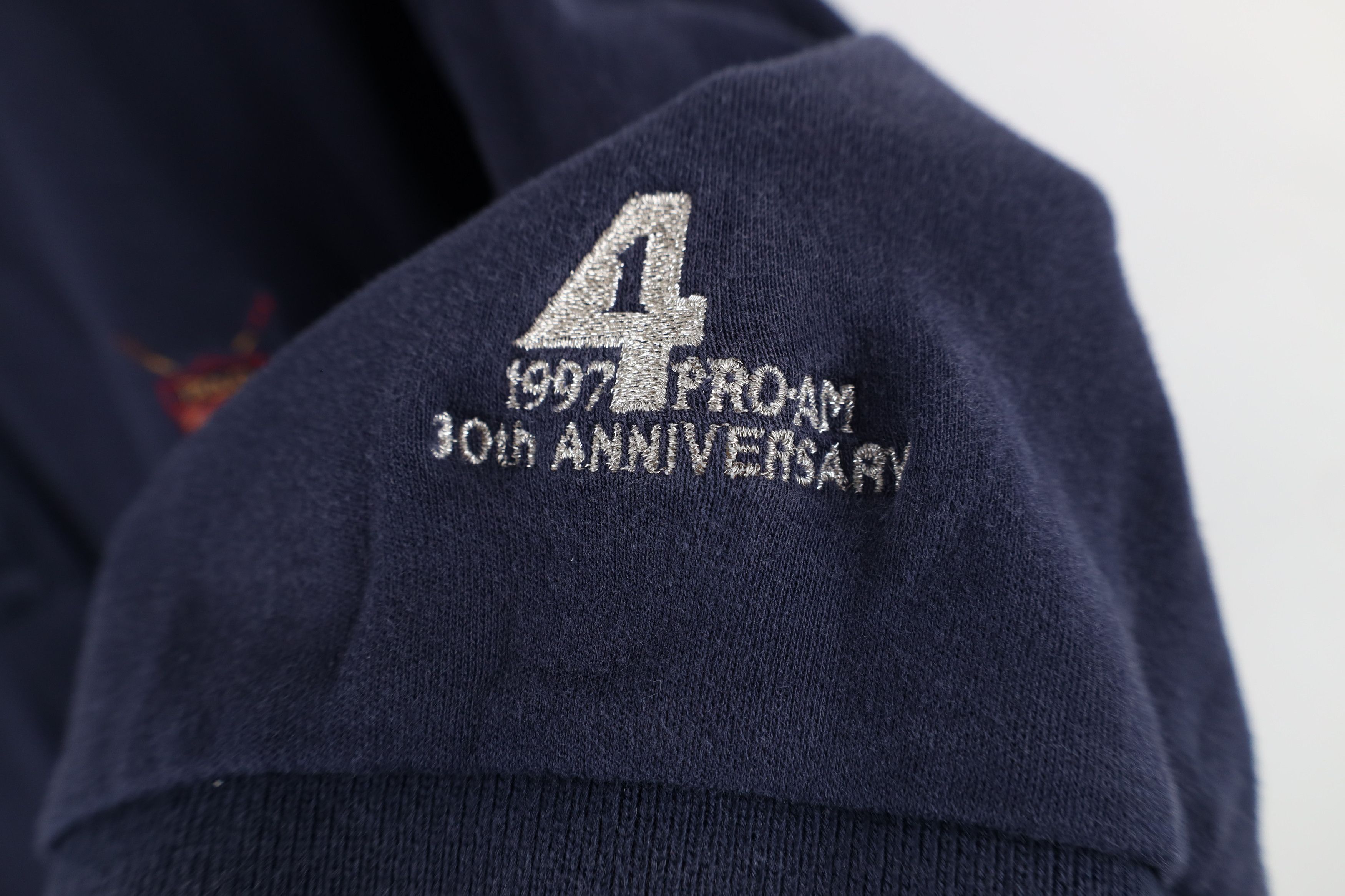 Ralph Lauren Vintage 90s Ralph Lauren 10th Anniversary Golf Polo Shirt Size US XL / EU 56 / 4 - 4 Thumbnail