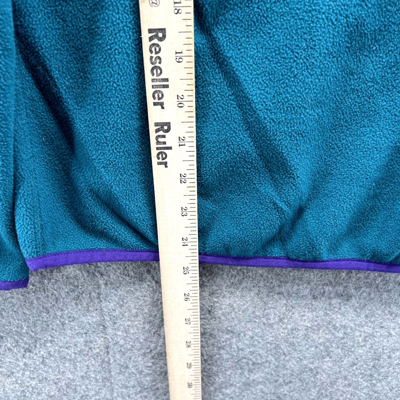 Vintage VINTAGE LL Bean Sweater Women Small Teal Blue 1/2 Zip Fleece Pullover Winter Holiday Shirts Mens Womens Size S / US 4 / IT 40 - 7 Thumbnail