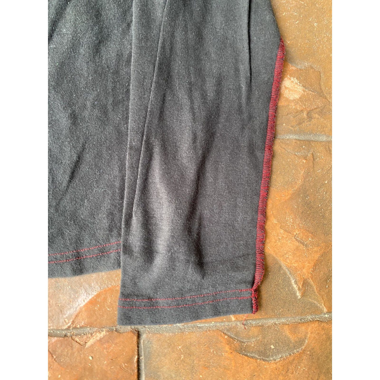 Vintage VINTAGE Salvage Long Sleeve Shirt L Black Y2K Grunge Gothic Hip Hop Theme Mens Slim Knit Cotton Crew Neck Size US L / EU 52-54 / 3 - 5 Thumbnail