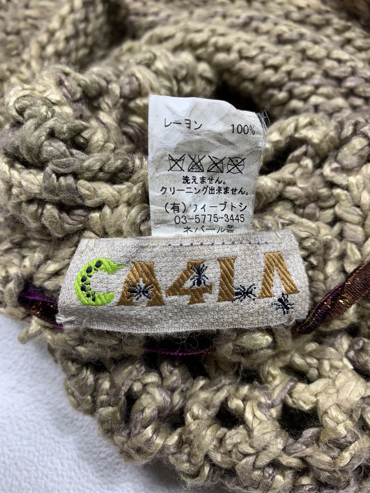 CA4LA × Japanese Brand Ca4la Crochet knitted Hats Size ONE SIZE - 4 Thumbnail