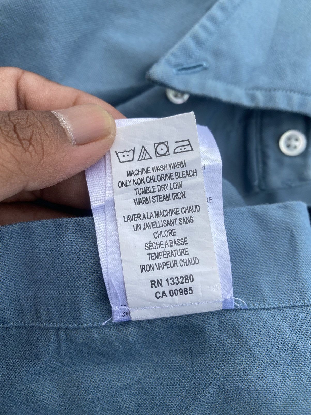 Thom Browne Rare Thom Browne Buttons Up Shirt Size US S / EU 44-46 / 1 - 15 Thumbnail