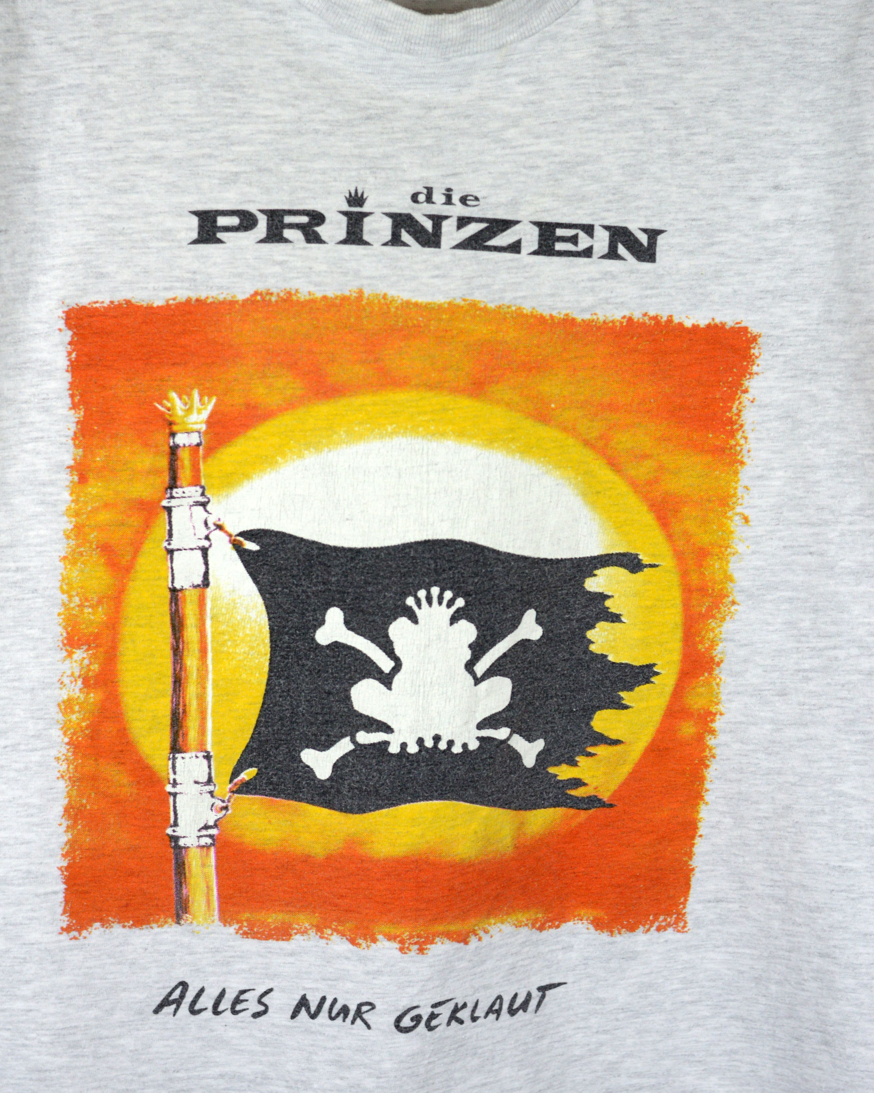 Vintage Vintage Die Prinzen 1994 tour t shirt Size US L / EU 52-54 / 3 - 3 Thumbnail